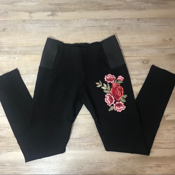 Floral Legging Pants stitched design - Picture 2 of 5